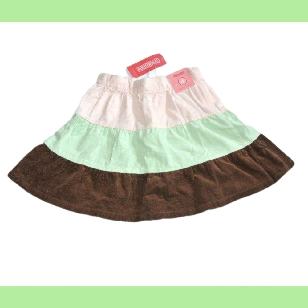 Gymboree‎ Winter Ballerina Colorblock Corduroy Skir